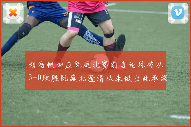 刘浩帆回应阮庭北赛前言论称将以3-0取胜阮庭北澄清从未做出此承诺