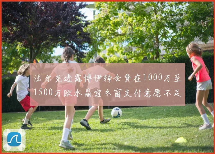 法尔克透露博伊转会费在1000万至1500万欧水晶宫冬窗支付意愿不足