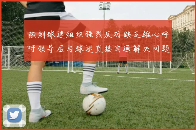 热刺球迷组织强烈反对缺乏雄心呼吁领导层与球迷直接沟通解决问题